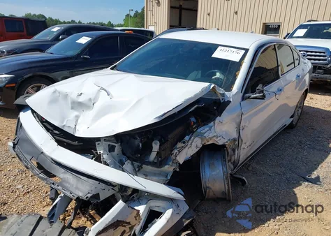 2016 Chevrolet Impala 1Lt from USA, damaged, VIN 2G1105SA0G9161478